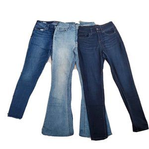 3 Pairs sz 7 jeans, NOBO Skinny, MUDD Flare, JOE'S Skinny Ankle